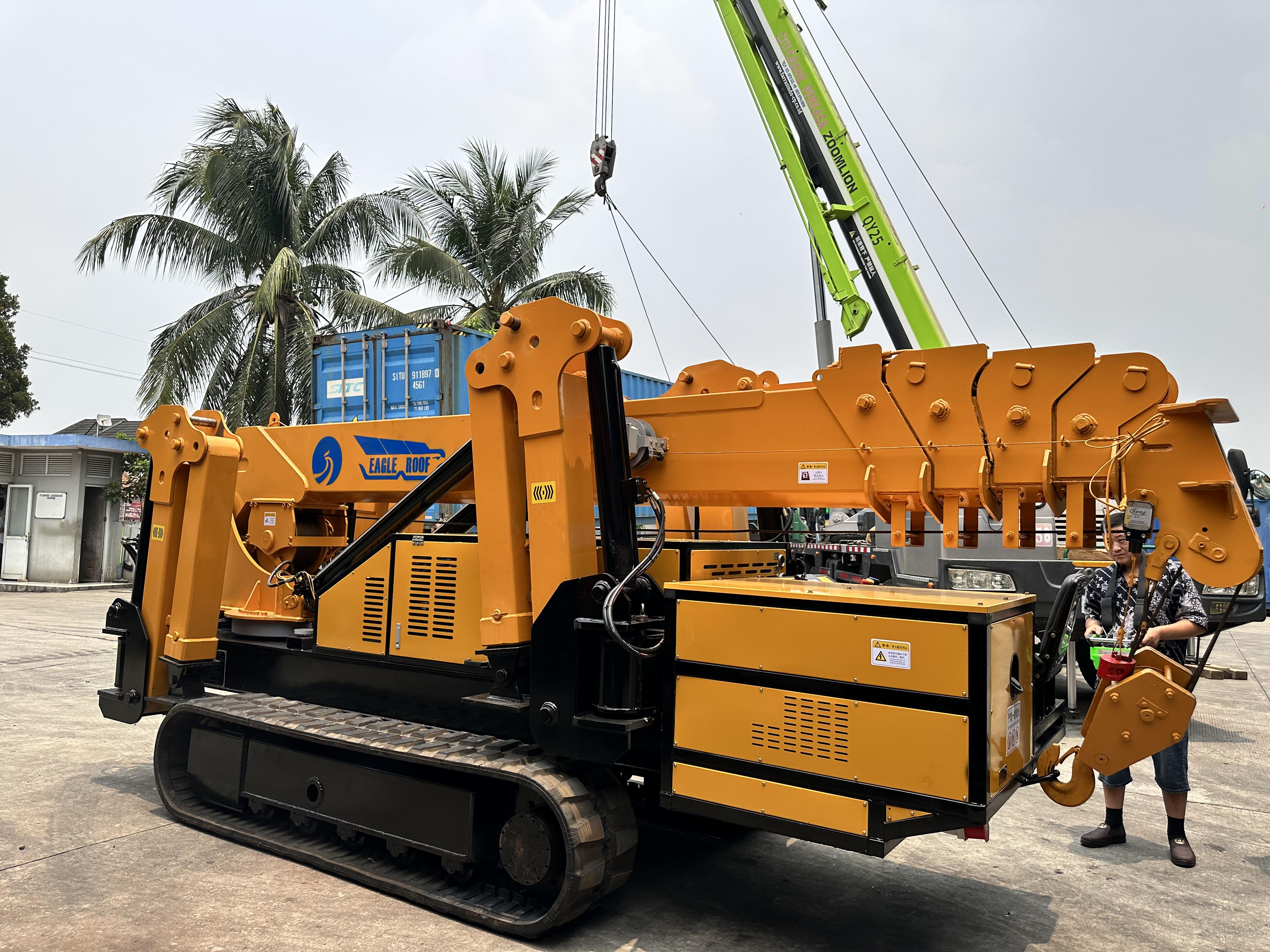 華鷹機(jī)械蜘蛛吊車(chē)的發(fā)展前景與趨勢(shì)